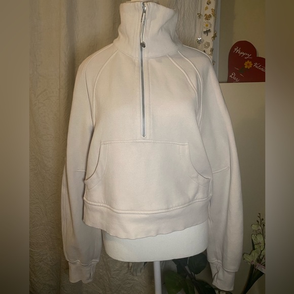 lululemon scuba oversized funnel neck half zip - Picture 2 of 5